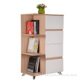 4 Tiers Functional Storage Cabinet With 4 Drawers